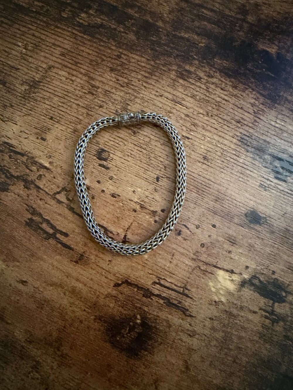 John Hardy Men’s Sterling Silver Braided Bracelet